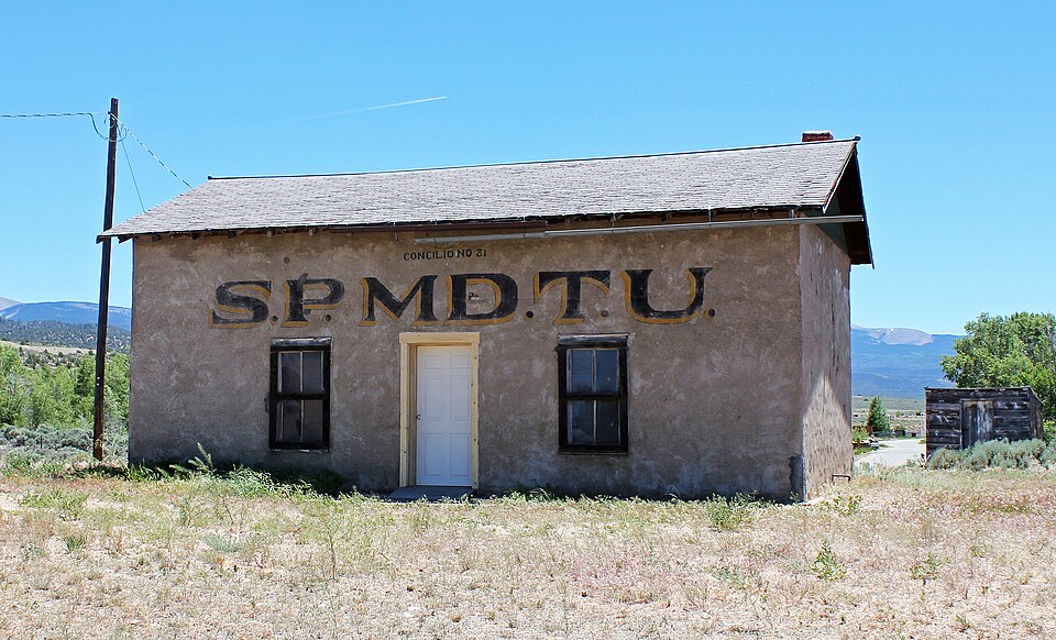 Photograph of Chama Sociedad Proteccion Mutua de Trabajadores Unidos (SPMDTU) Lodge Hall