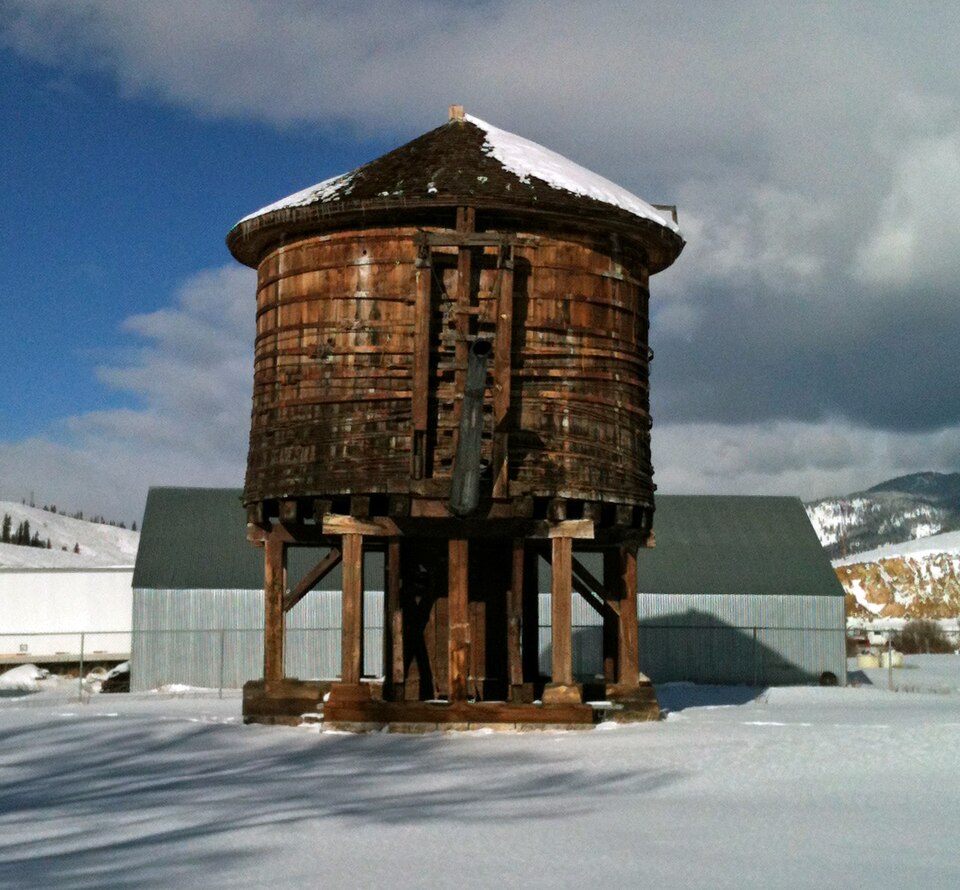 Photograph of Sargents Water Tank, Denver and Rio Grande Railroad, Western Line