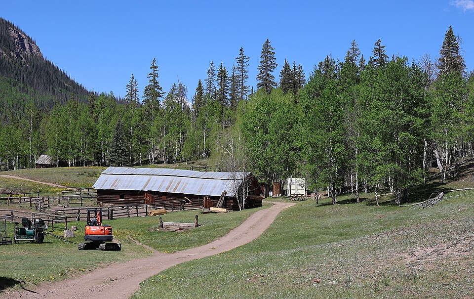 Photograph of Lost Trail Station