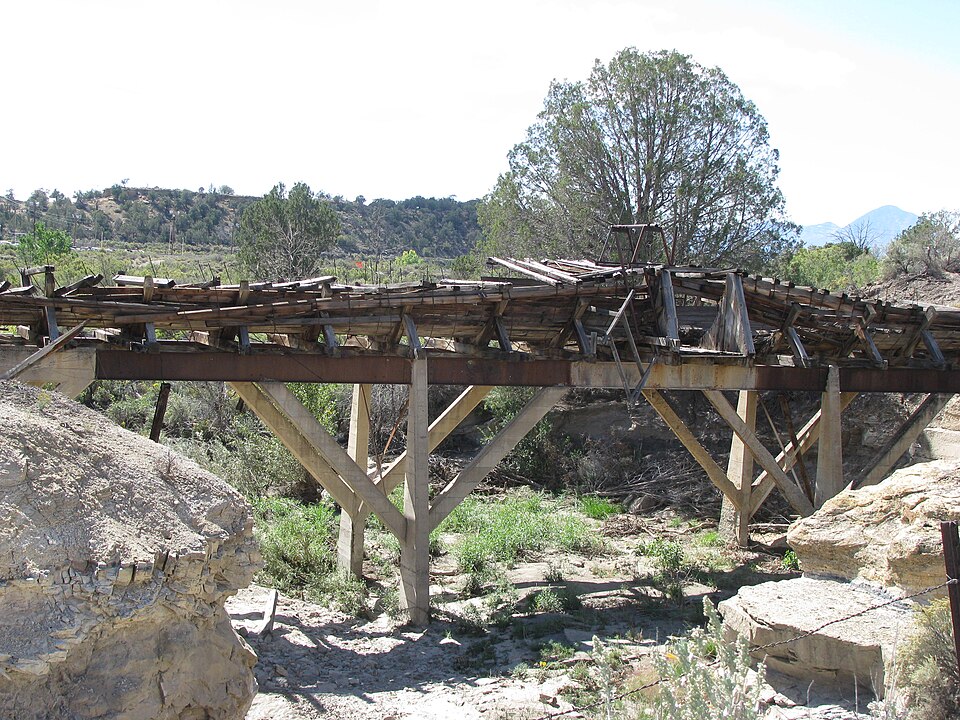 Photograph of Montezuma Valley Irrigation Company Flume No. 6