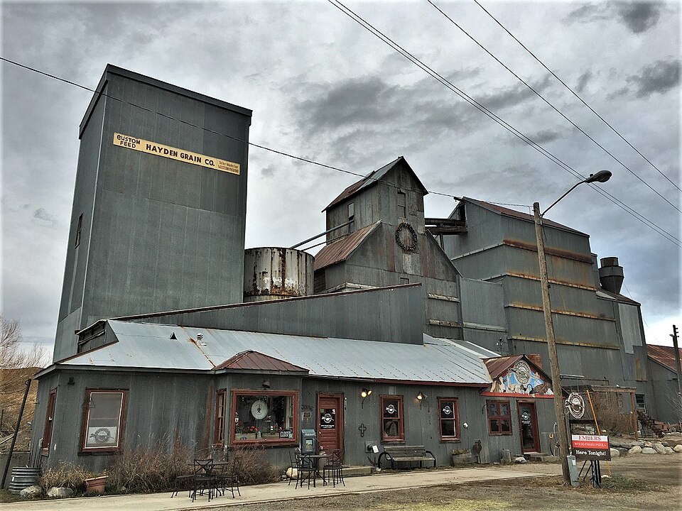 Photograph of Hayden Co-Operative Elevator Company