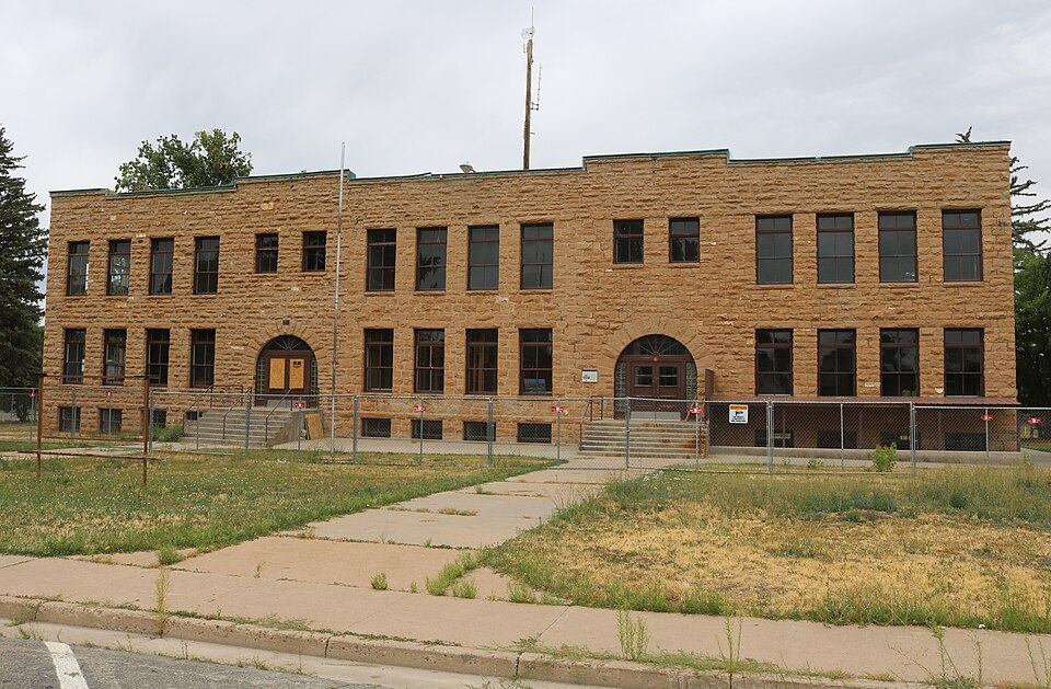 Photograph of Old Cortez High School