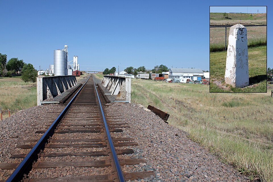Photograph of Comanche Crossing of the Kansas Pacific Railroad