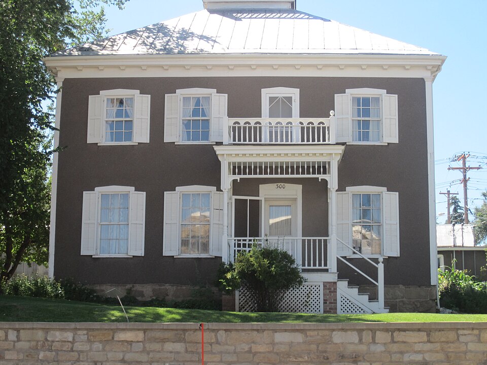 Photograph of Baca House and Outbuilding