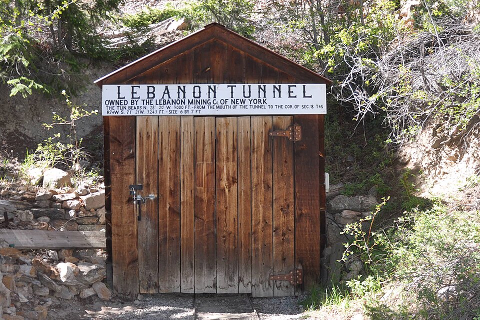 Photograph of Lebanon and Everett Mine Tunnels