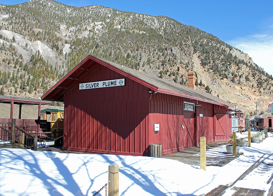 Photograph of Silver Plume Depot