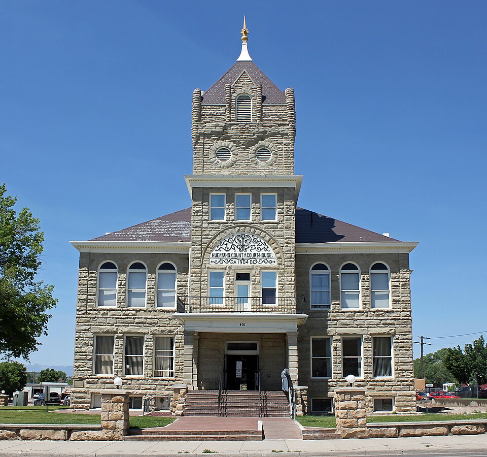 Photograph of Huerfano County Courthouse and Jail