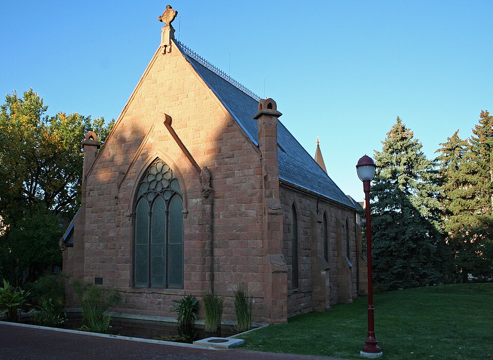 Photograph of Evans Memorial Chapel