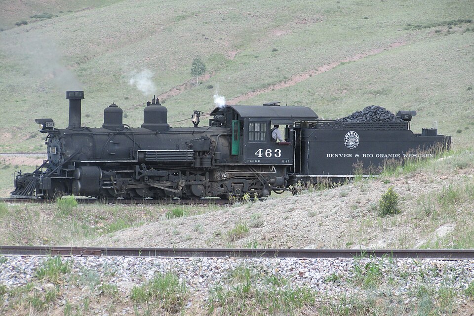 Photograph of D&RGW 463