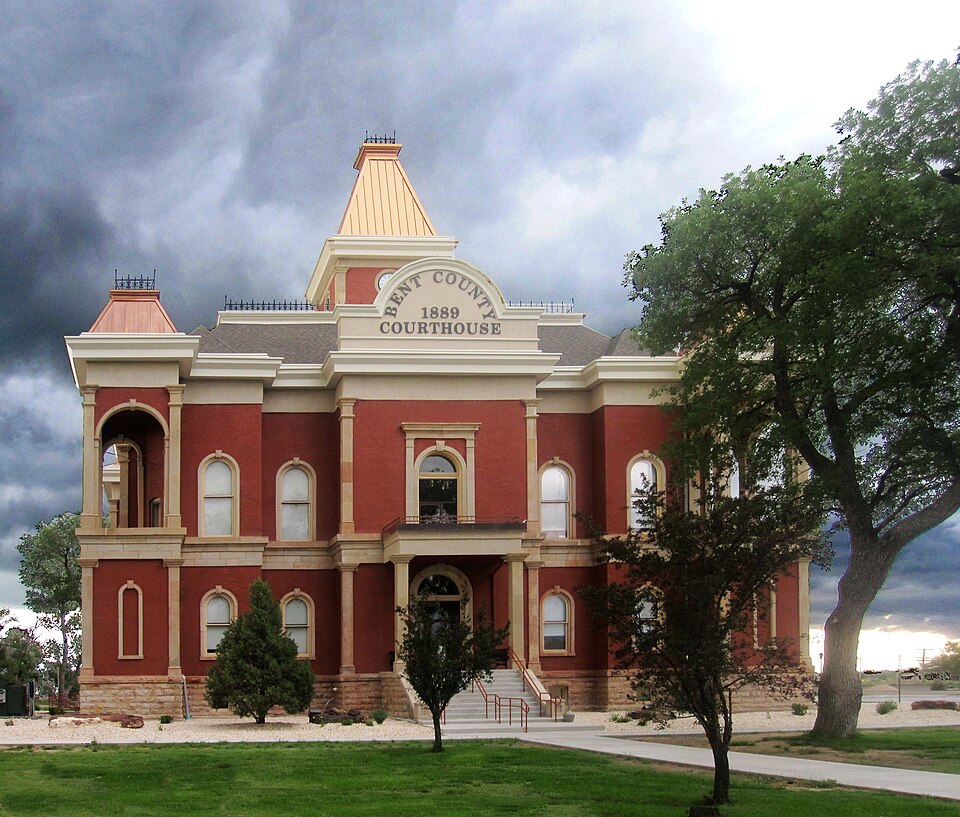 Photograph of Bent County Courthouse and Jail