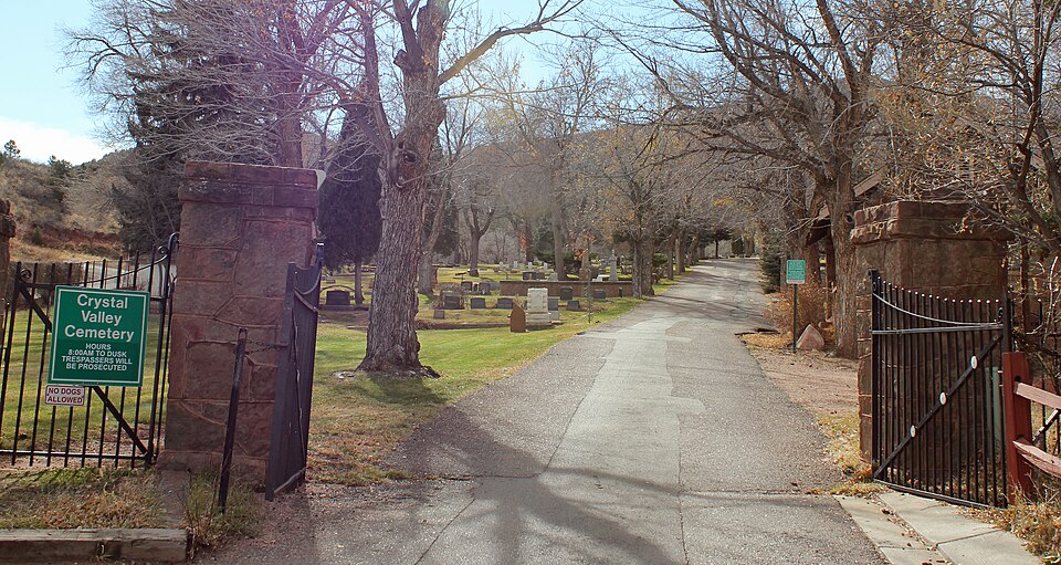 Photograph of Crystal Valley Cemetery