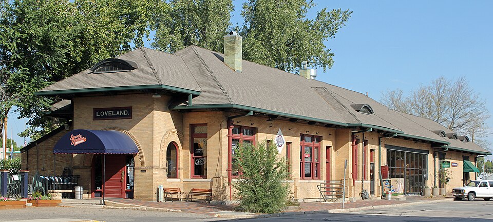 Photograph of Colorado and Southern Railway Depot
