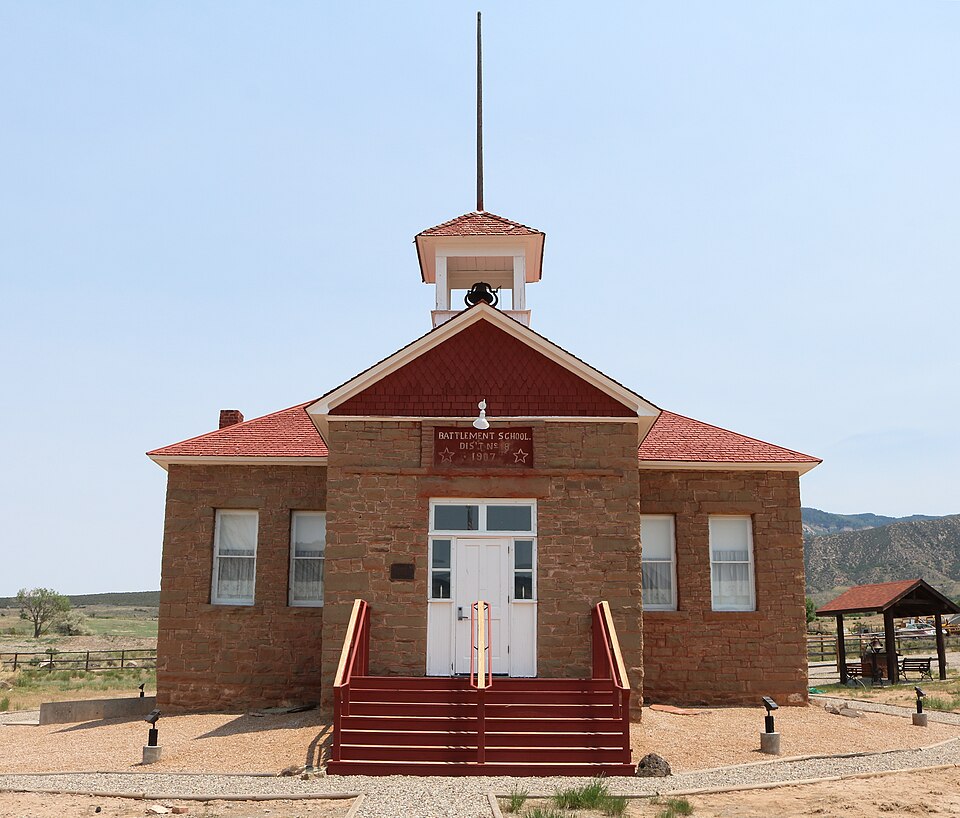 Photograph of Battlement Mesa Schoolhouse