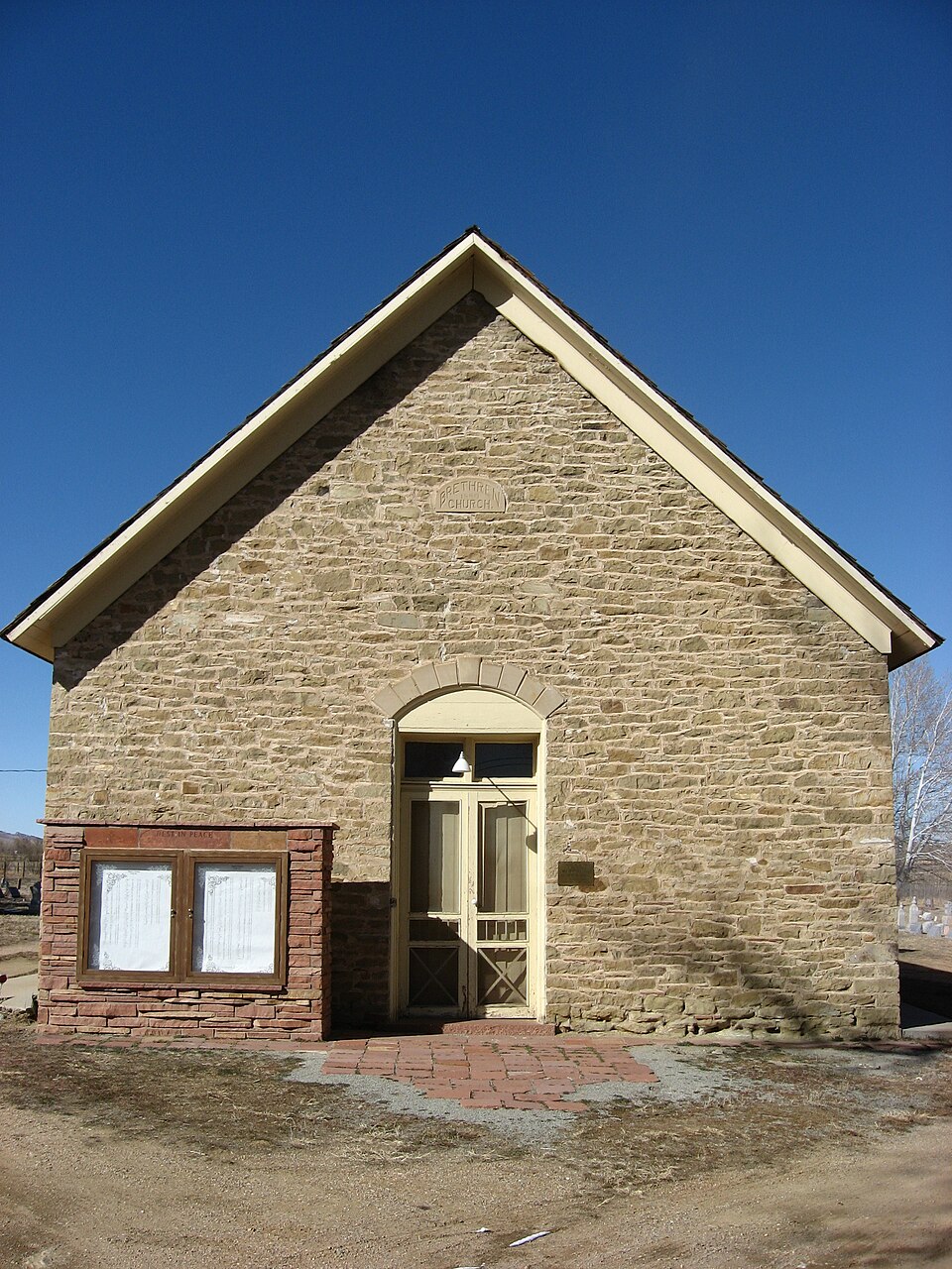 Photograph of St. Vrain Church of the Brethren