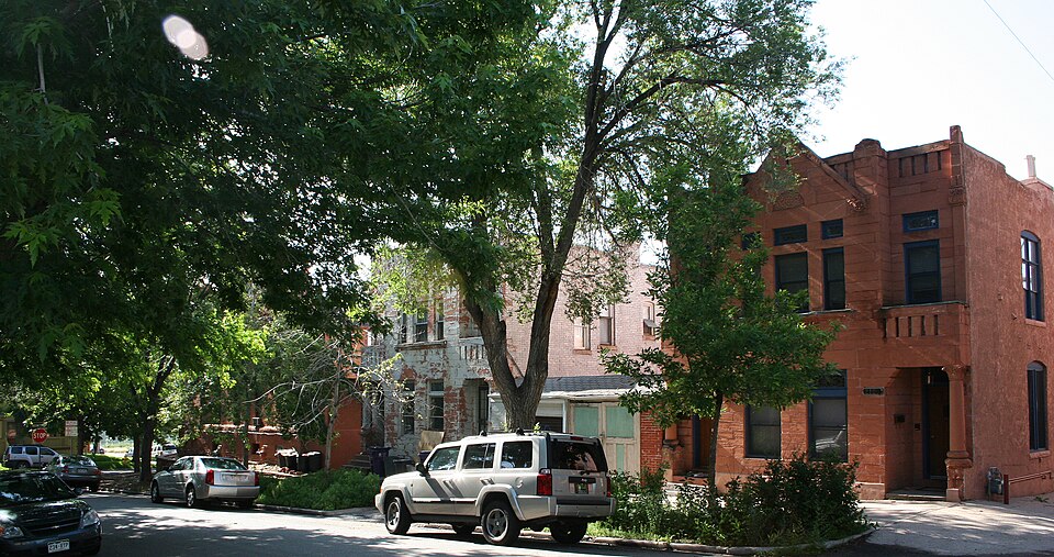 Photograph of Stonemen's Row Historic District