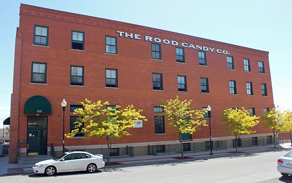 Photograph of Rood Candy Company Building