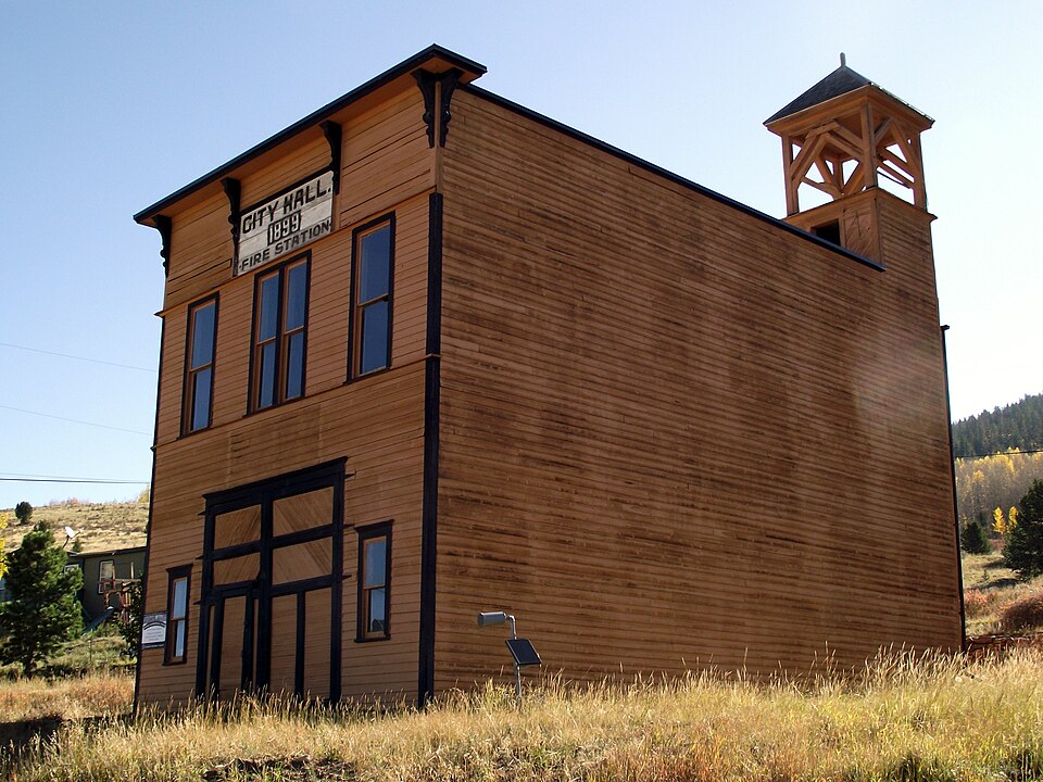 Photograph of Goldfield City Hall and Fire Station