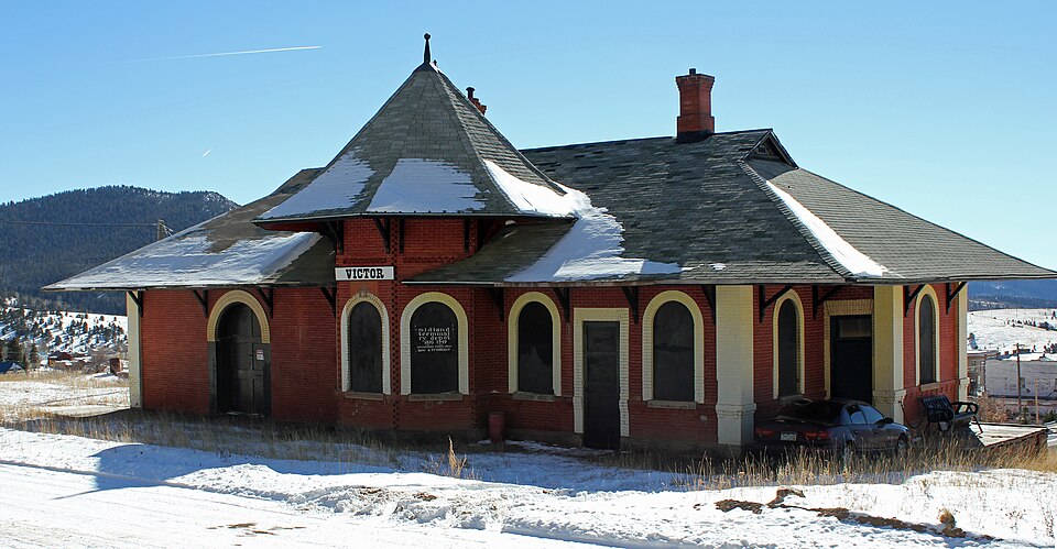 Photograph of Midland Terminal Railroad Depot
