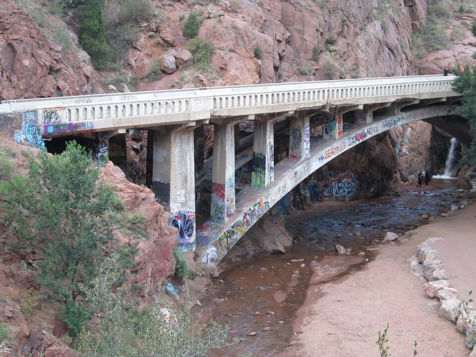 Photograph of Bridge over Fountain Creek