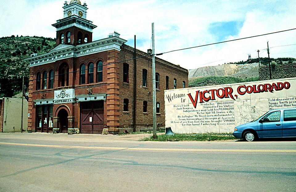 Photograph of Victor Downtown Historic District