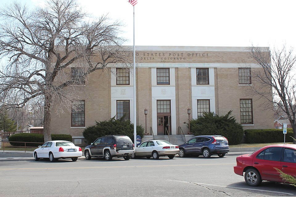 Photograph of US Post Office and Federal Building-Delta Main