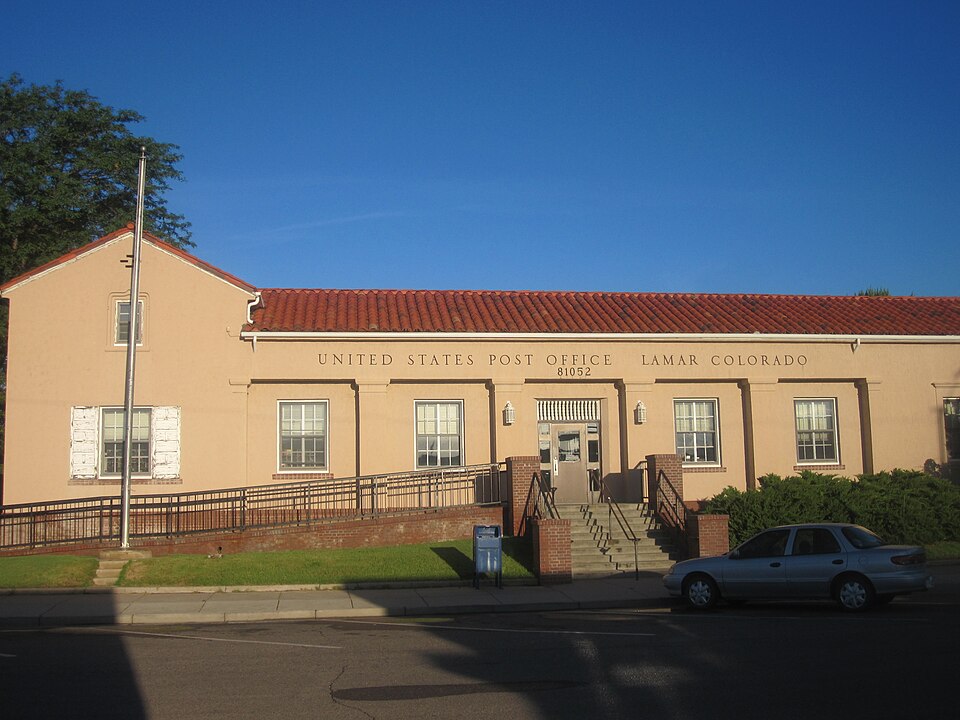 Photograph of US Post Office-Lamar Main