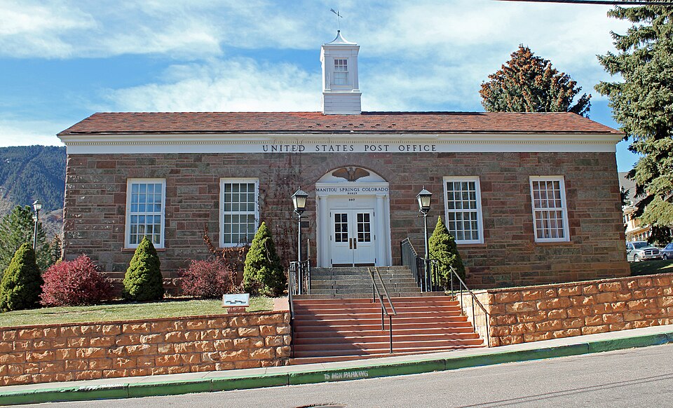 Photograph of United States Post Office-Manitou Springs Main