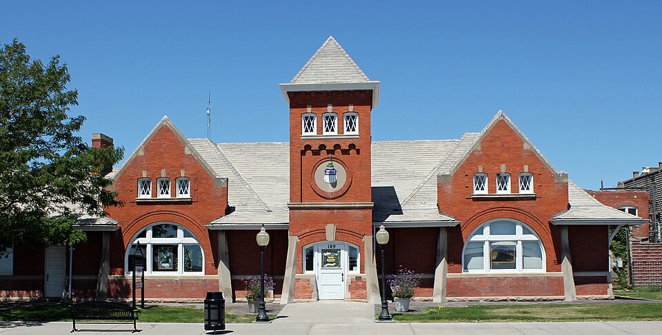 Photograph of Sterling Union Pacific Railroad Depot