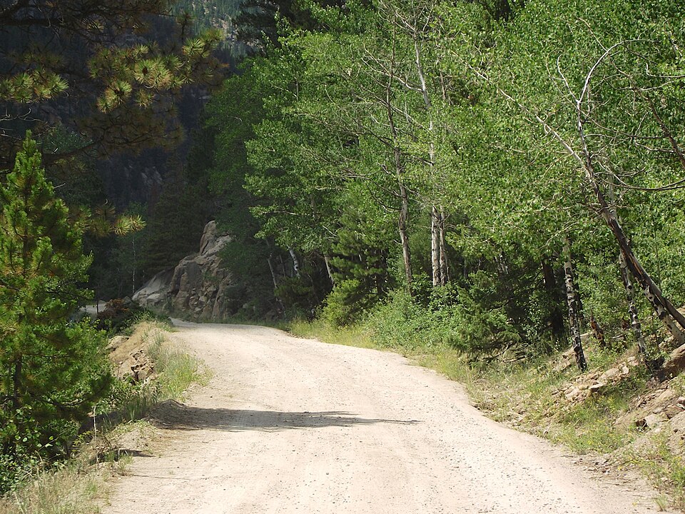 Photograph of Fall River Road