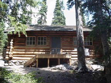 Photograph of Fern Lake Patrol Cabin