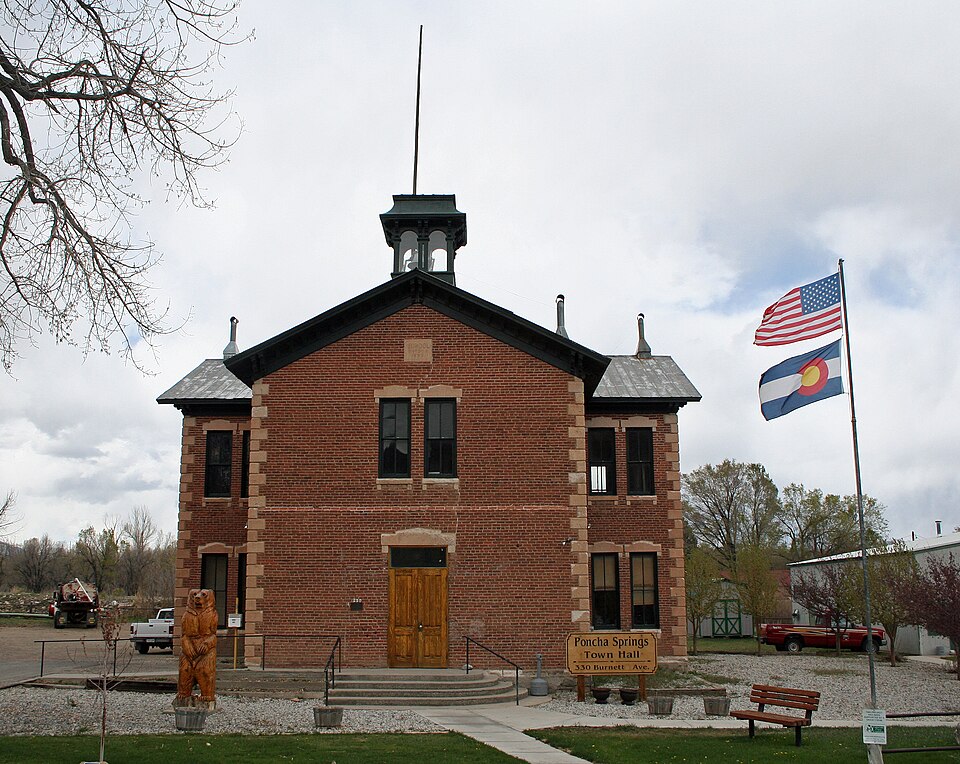 Photograph of Poncha Springs Schoolhouse