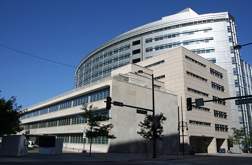 Photograph of Denver Civic Center Classroom Building