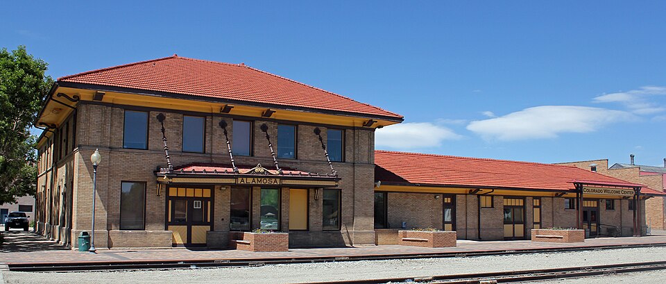 Photograph of Denver & Rio Grande Railroad Depot