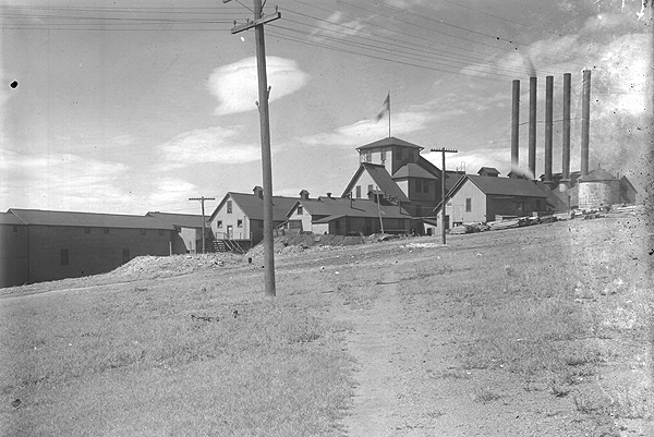 Photograph of Stratton's Independence Mine and Mill