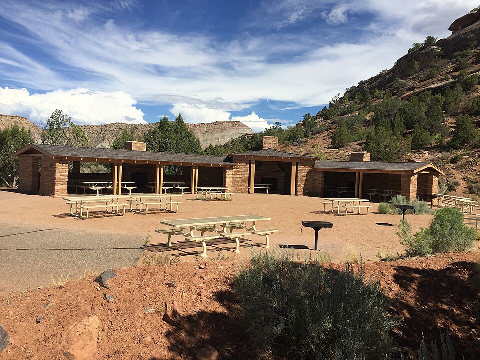 Photograph of Devils Kitchen Picnic Shelter