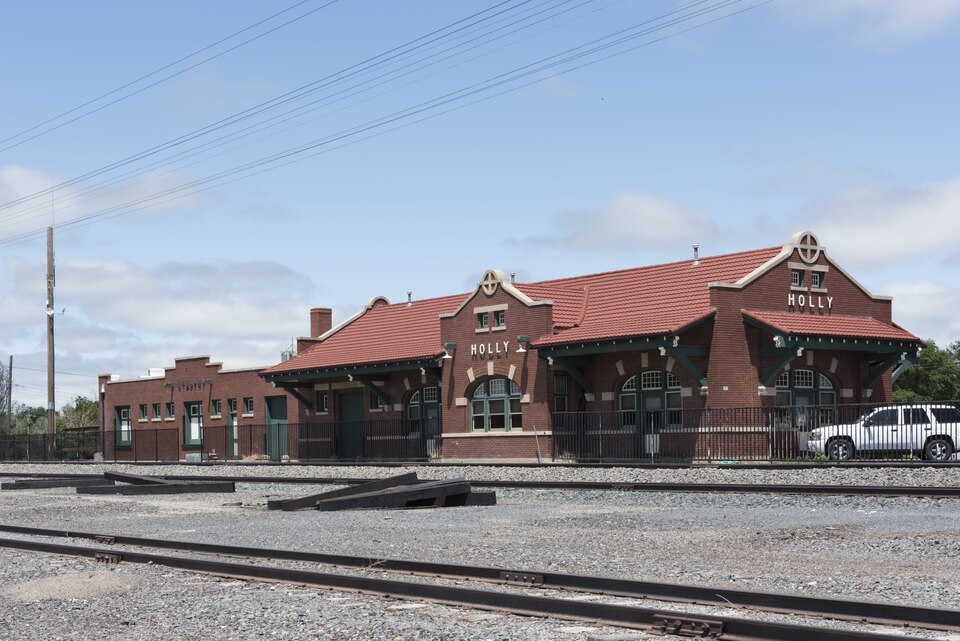 Photograph of Holly Santa Fe Depot
