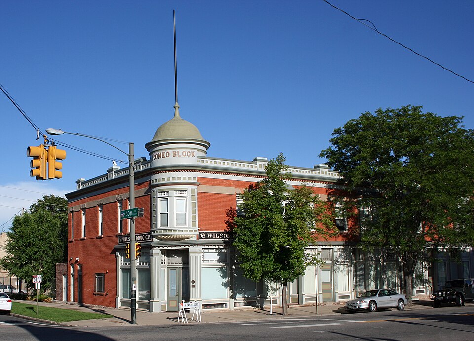 Photograph of Romeo Block