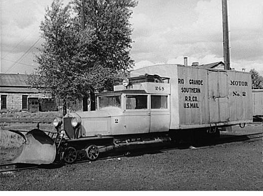 Photograph of Rio Grande Southern Railroad, Motor No. 2