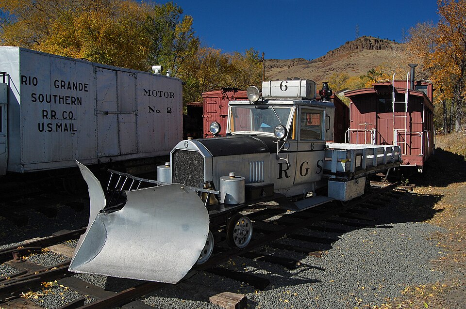 Photograph of Rio Grande Southern Railroad, Motor No. 6