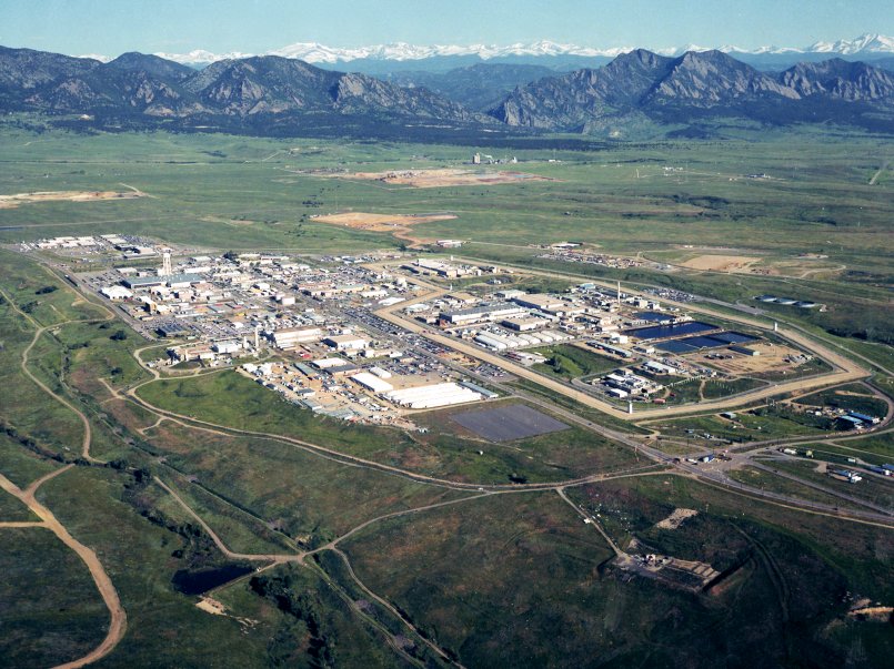Photograph of Rocky Flats Plant