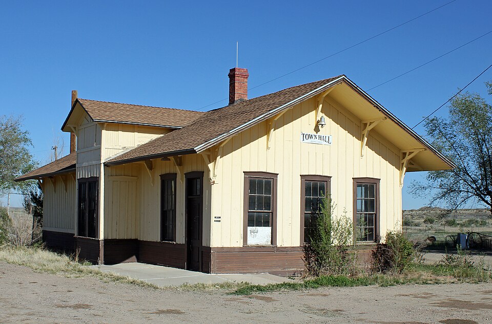 Photograph of Boone Santa Fe Railroad Depot