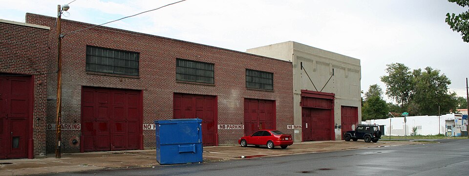 Photograph of Motor Coach Division Building-Denver Tramway Company