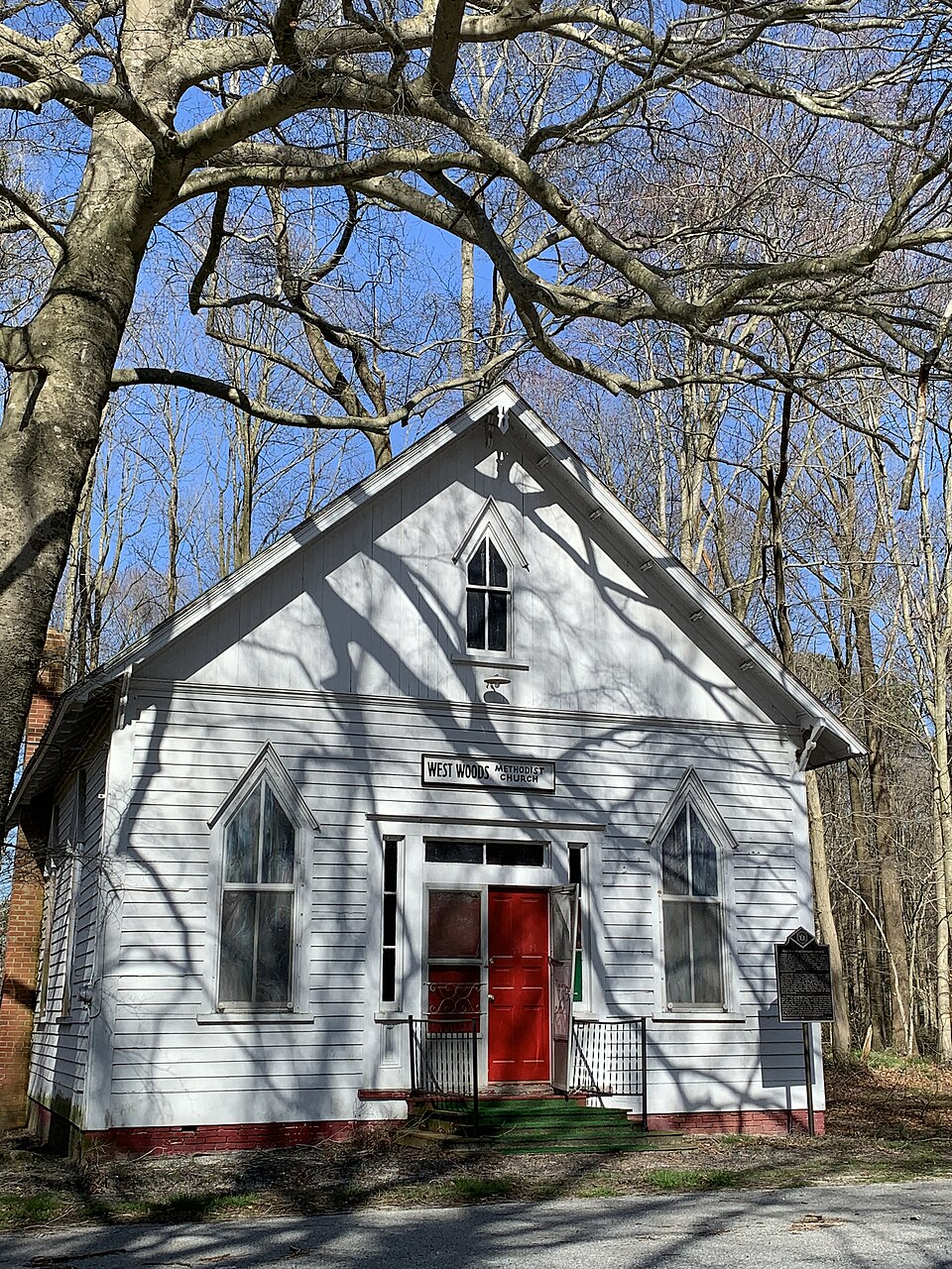 Photograph of West Woods Methodist Episcopal Church