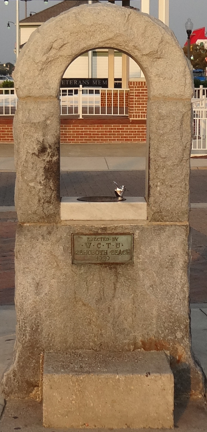 Photograph of Woman's Christian Temperance Union Fountain