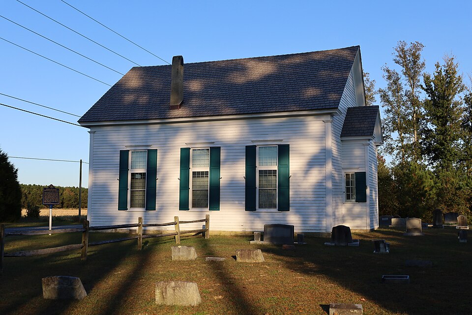 Photograph of Hebron Methodist Protestant Church and Cemetery