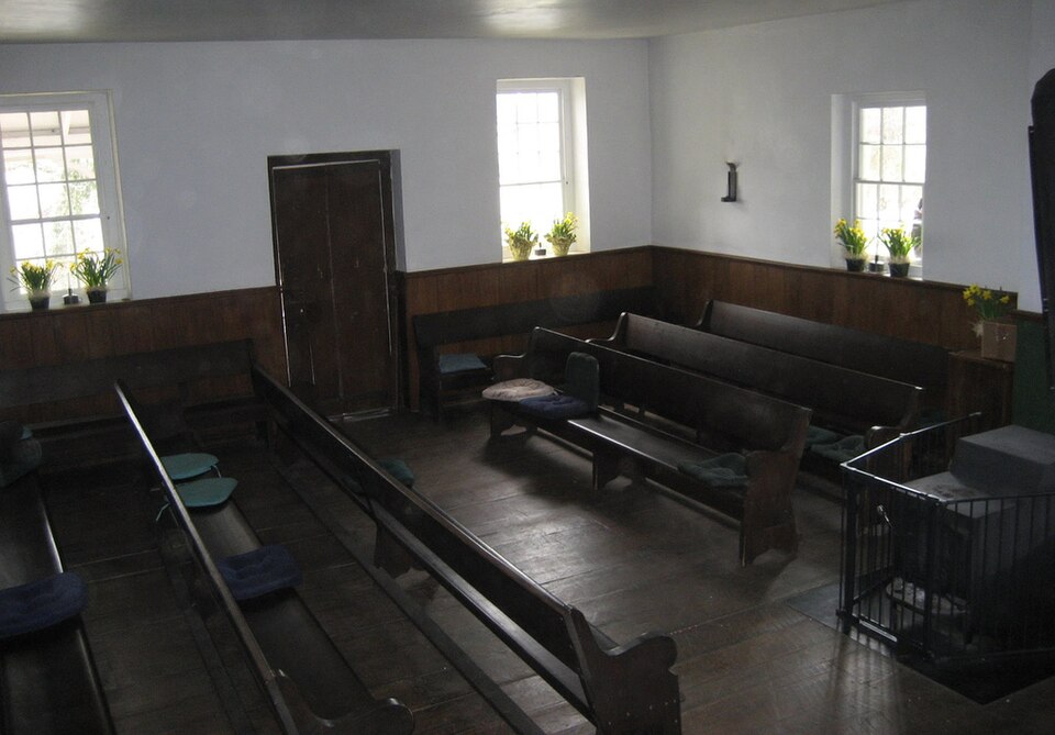 Photograph of Centre Meeting and Schoolhouse