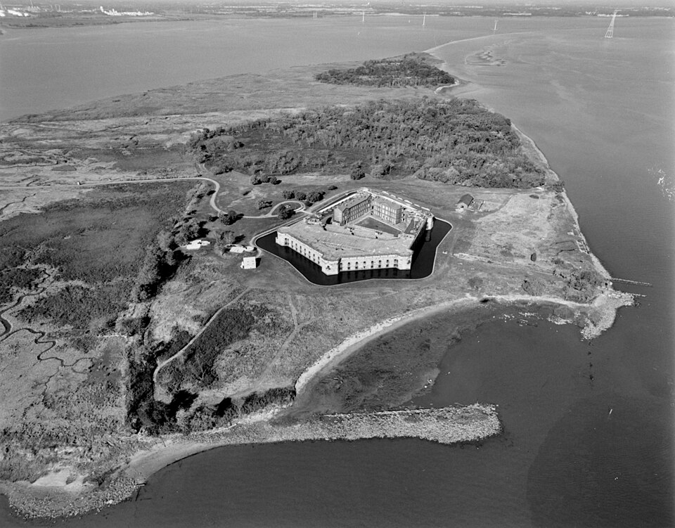 Photograph of Fort Delaware