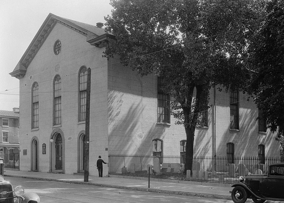 Photograph of Old Asbury Methodist Church