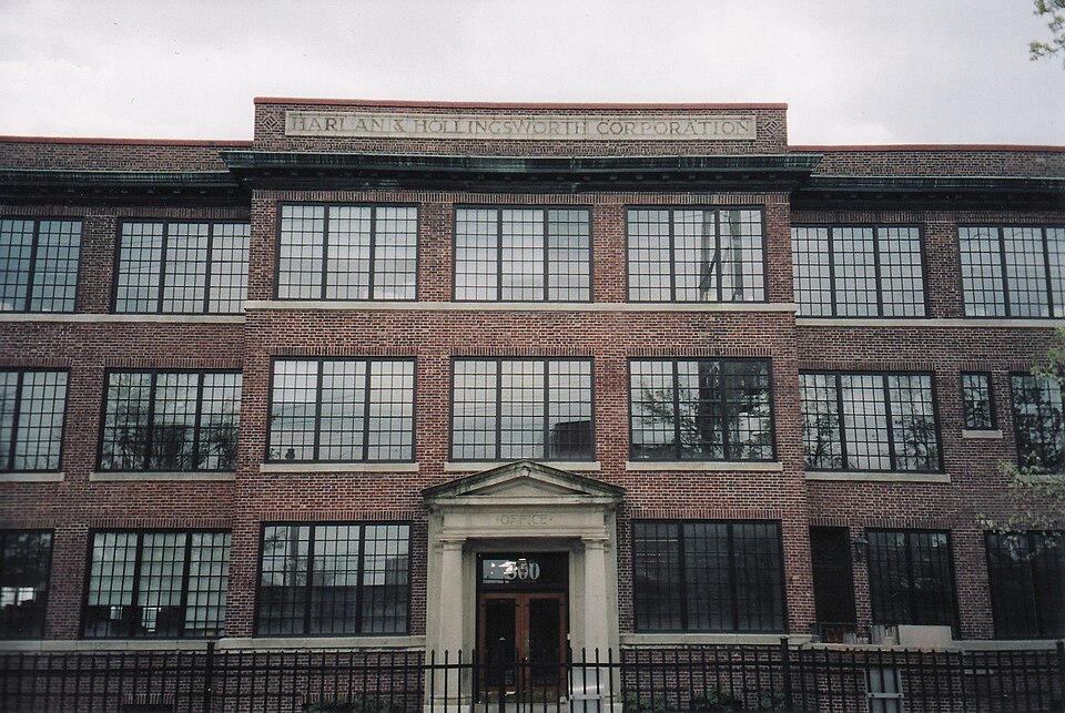 Photograph of Harlan and Hollingsworth Office Building