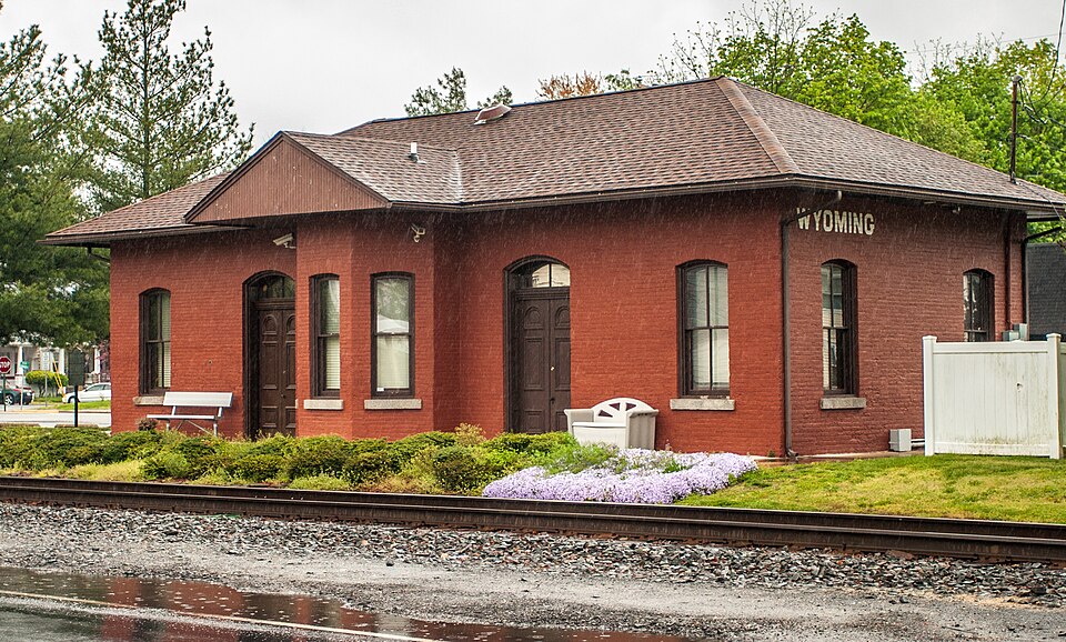 Photograph of Wyoming Railroad Station